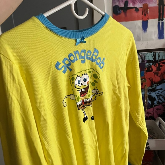 Other - KIDS girls SpongeBob pajama top size medium EXCELLENT CONDITION